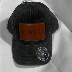 You‎ Betcha Black and Brown Cap